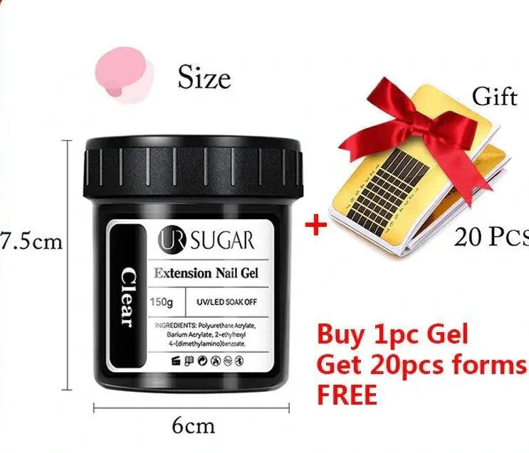 UR SUGAR Acrylic Gel Kit Nail Art Set Camouflage Jelly