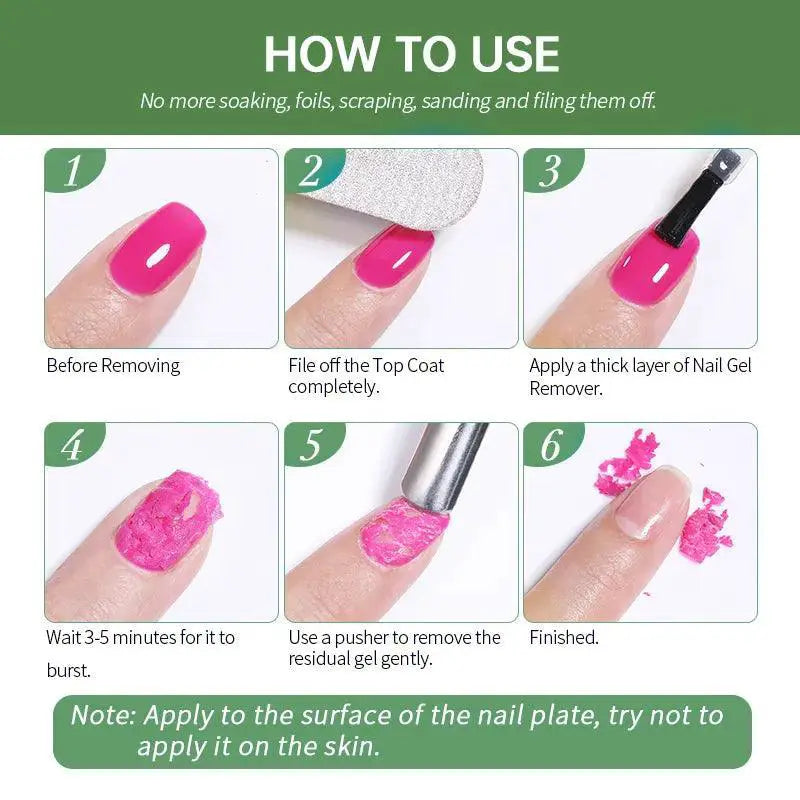 UR SUGAR Gel Nail Polish Remover Effortless Professional