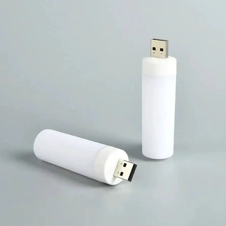 USB Atmosphere Light LED Flame Candle Lamp for Camping
