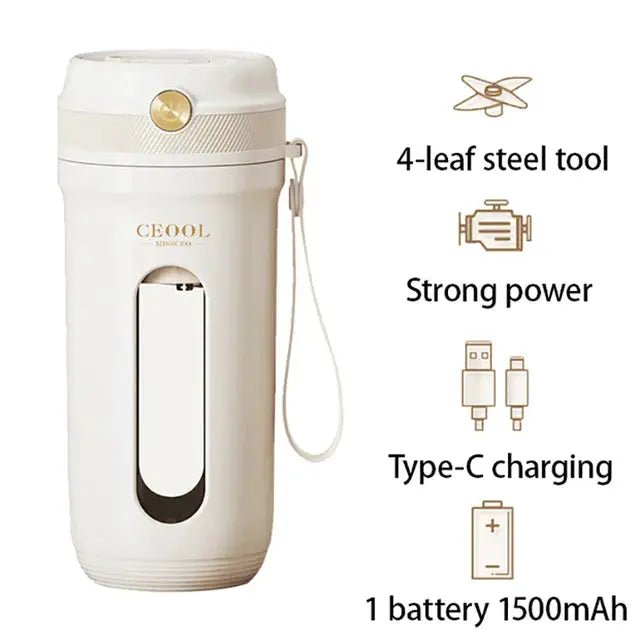 USB Blender for Busy Travelers Smoothies