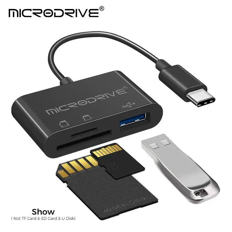 USB C 3 In 1 Hub For Laptops Tablets And More Connectivity