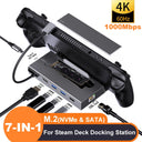 USB C Docking Station for Steam Deck Nintendo Switch Hub