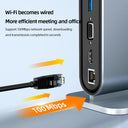 USB C Docking Station PD 100W HDMI-Compatible Adapter 4K