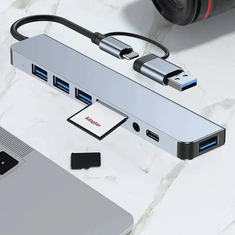 USB C Hub Dock Station Fast Data Transfer And Connectivity
