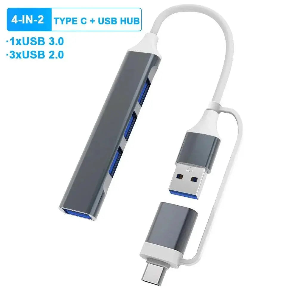 USB C Hub Dock Station Fast Data Transfer And Connectivity