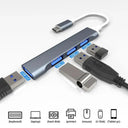 Fast Data Transfer USB-C Hub for Laptops