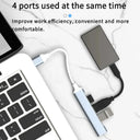 Fast Data Transfer USB-C Hub for Laptops