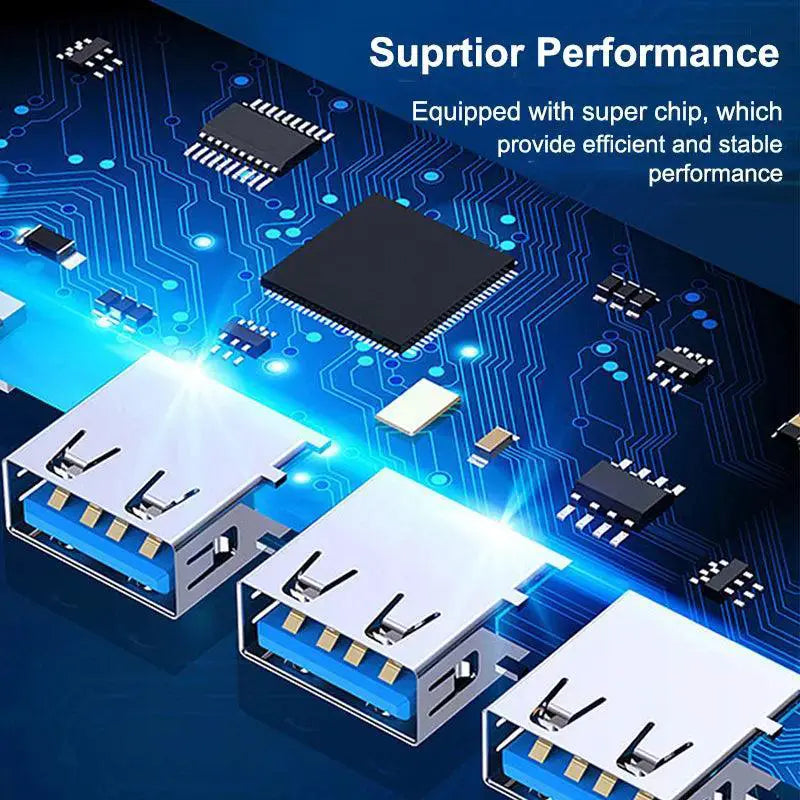 USB C Hub Multi Splitter Enhanced Connectivity And Speed