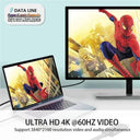 Fast USB C PD Extension Cable 4K Video