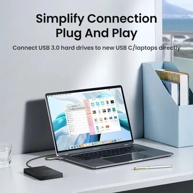 USB C To Micro B Cable High Speed Sync For MacBook