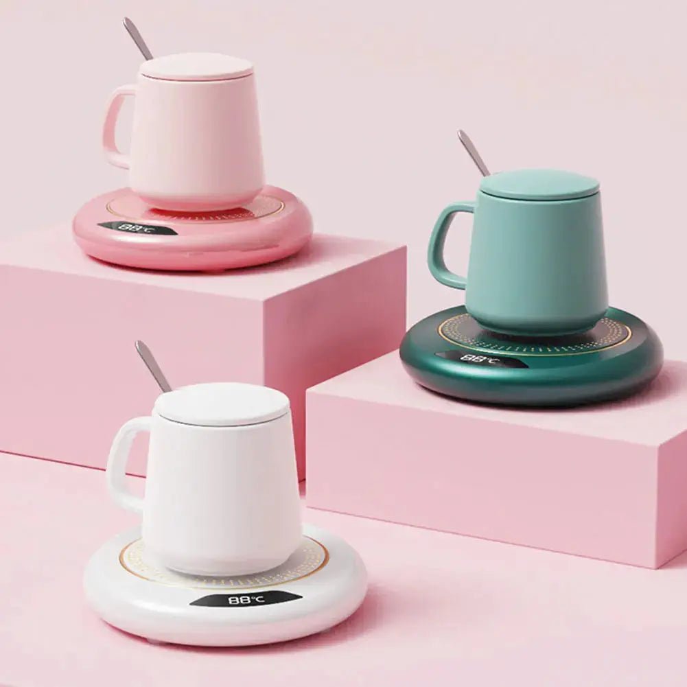 USB Cup Warmer for Desk Keeps Coffee Hot