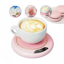 USB Cup Warmer for Desk Use Heats Drinks