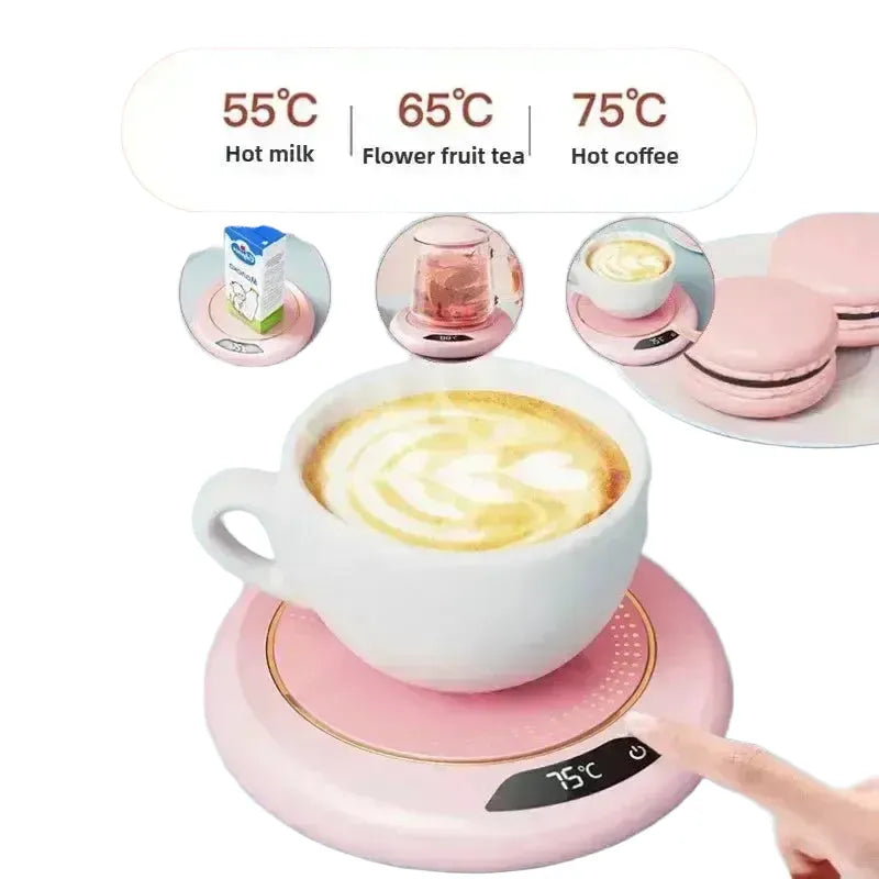 USB Cup Warmer for Desk Use Heats Drinks — product view 1