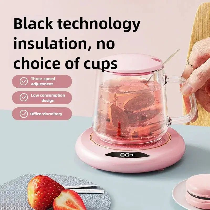 USB Cup Warmer for Desk Use Heats Drinks