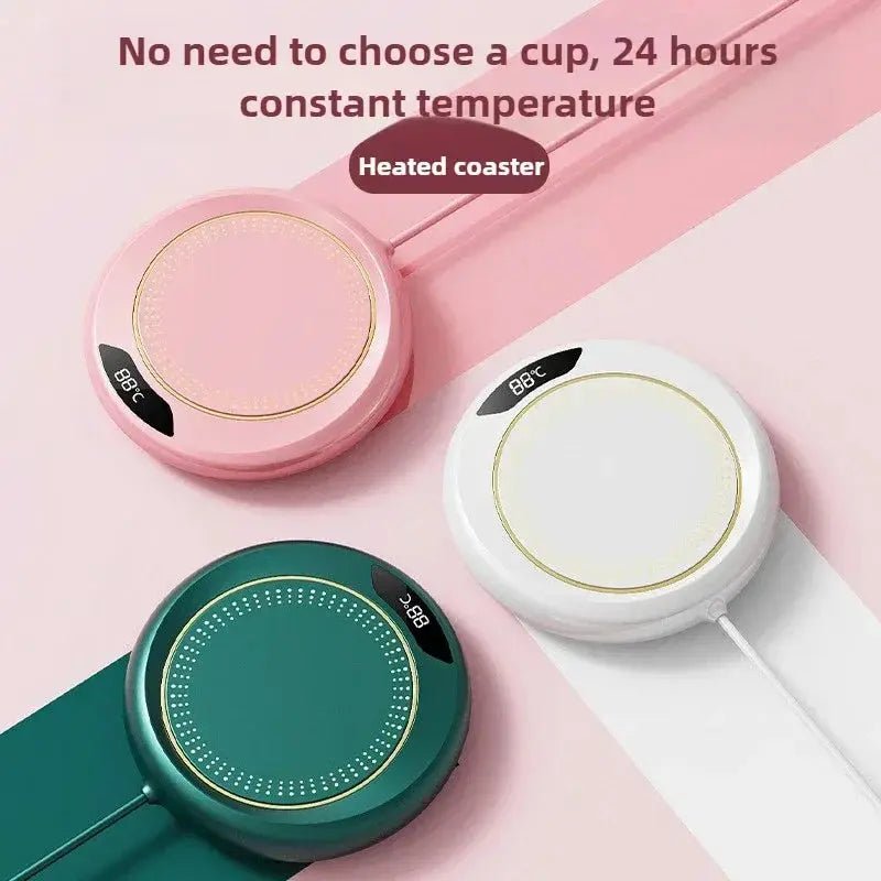 USB Cup Warmer for Desk Use Heats Drinks
