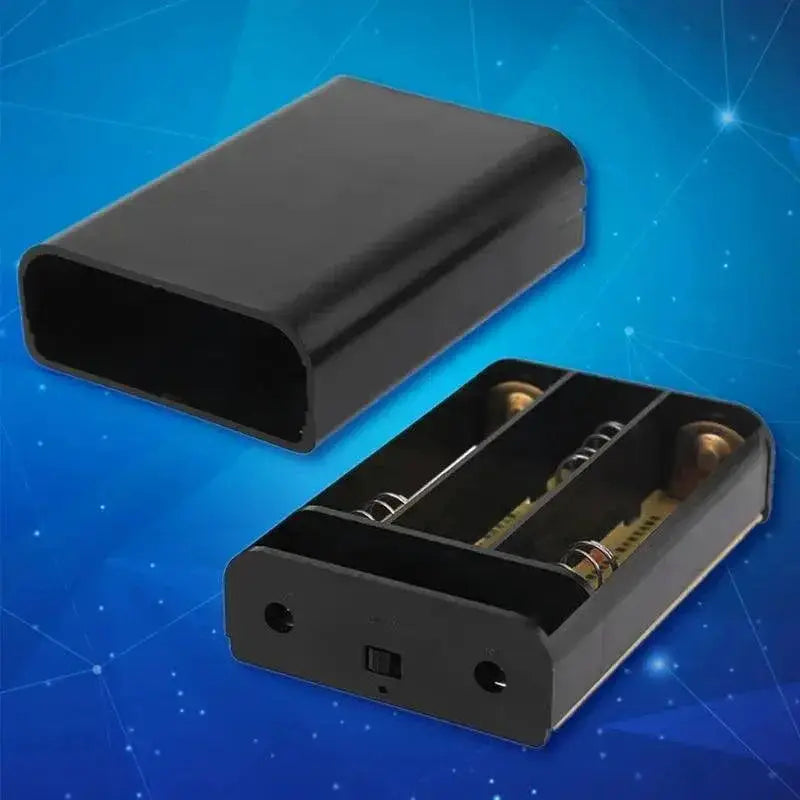 USB DC 12V Output 3X 18650 Batteries UPS Power Bank Box
