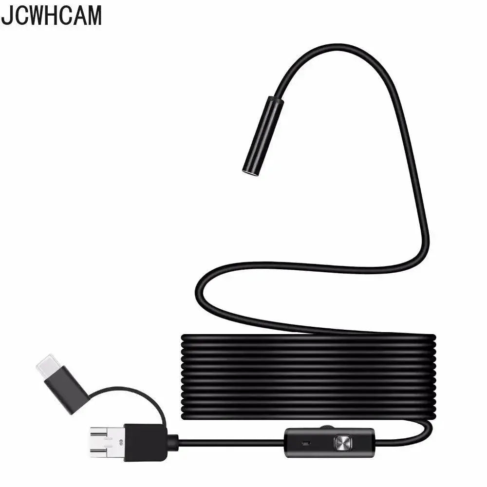 USB Endoscope Camera Waterproof Borescope LED Lights 1080P