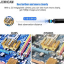 USB Endoscope Camera Waterproof Borescope LED Lights 1080P