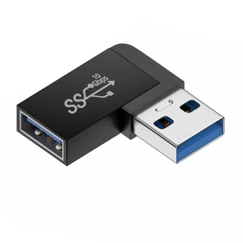 USB Extension Adapter With Right Angled Elbow Design