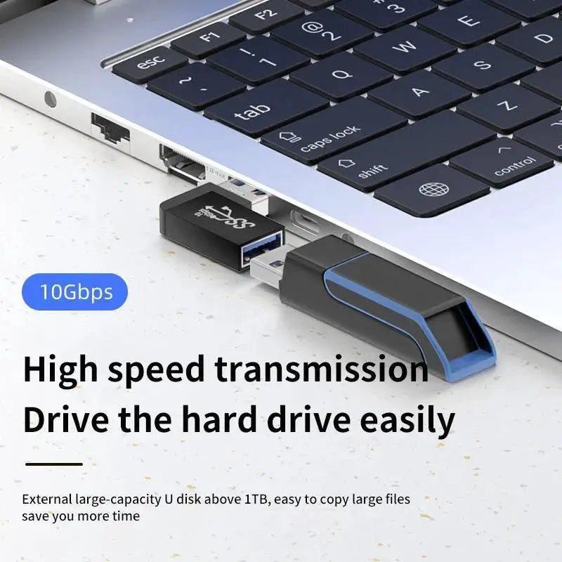 USB Extension Adapter With Right Angled Elbow Design