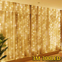 USB Fairy Curtain Lights: 8 Modes for Home and Garden Decor