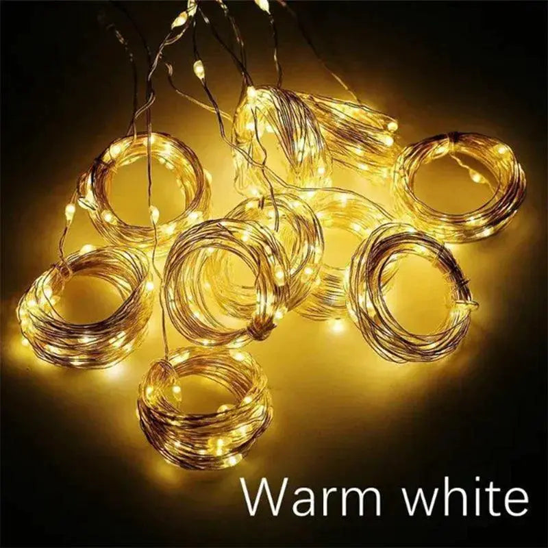 USB Fairy Curtain Lights 8 Modes For Home And Garden Decor