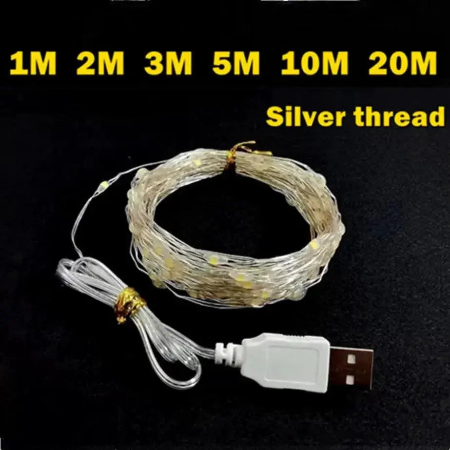 USB Fairy Lights Versatile LED Decor For Celebrations