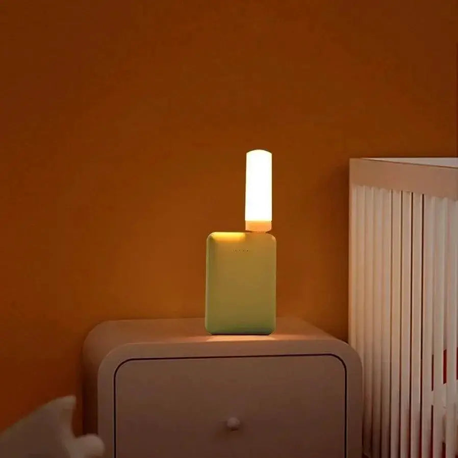 USB LED Atmosphere Light Flame Flashing Candle Lamp