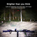 Bright USB Bike Light for Night Rides