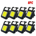 USB Rechargeable Mini Work Light Keychain Outdoor Essential