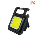 USB Rechargeable Mini Work Light Keychain Outdoor Essential