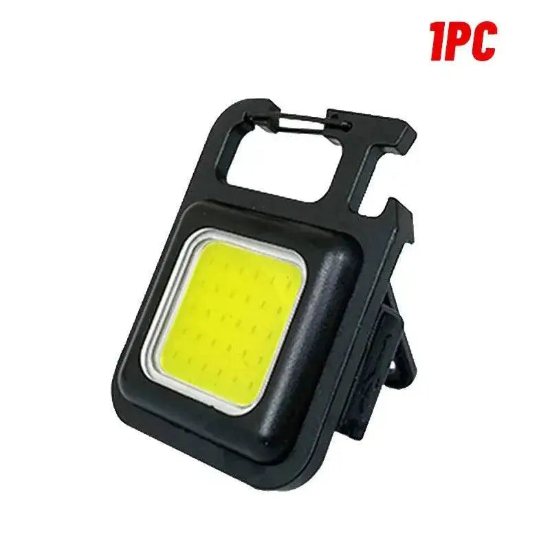 USB Rechargeable Mini Work Light Keychain Outdoor Essential