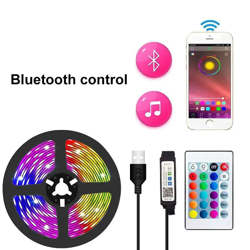 USB RGB Bluetooth LED Strip Lights for TV and Desktop