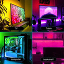 Vibrant USB RGB LED Strip Lights for TV