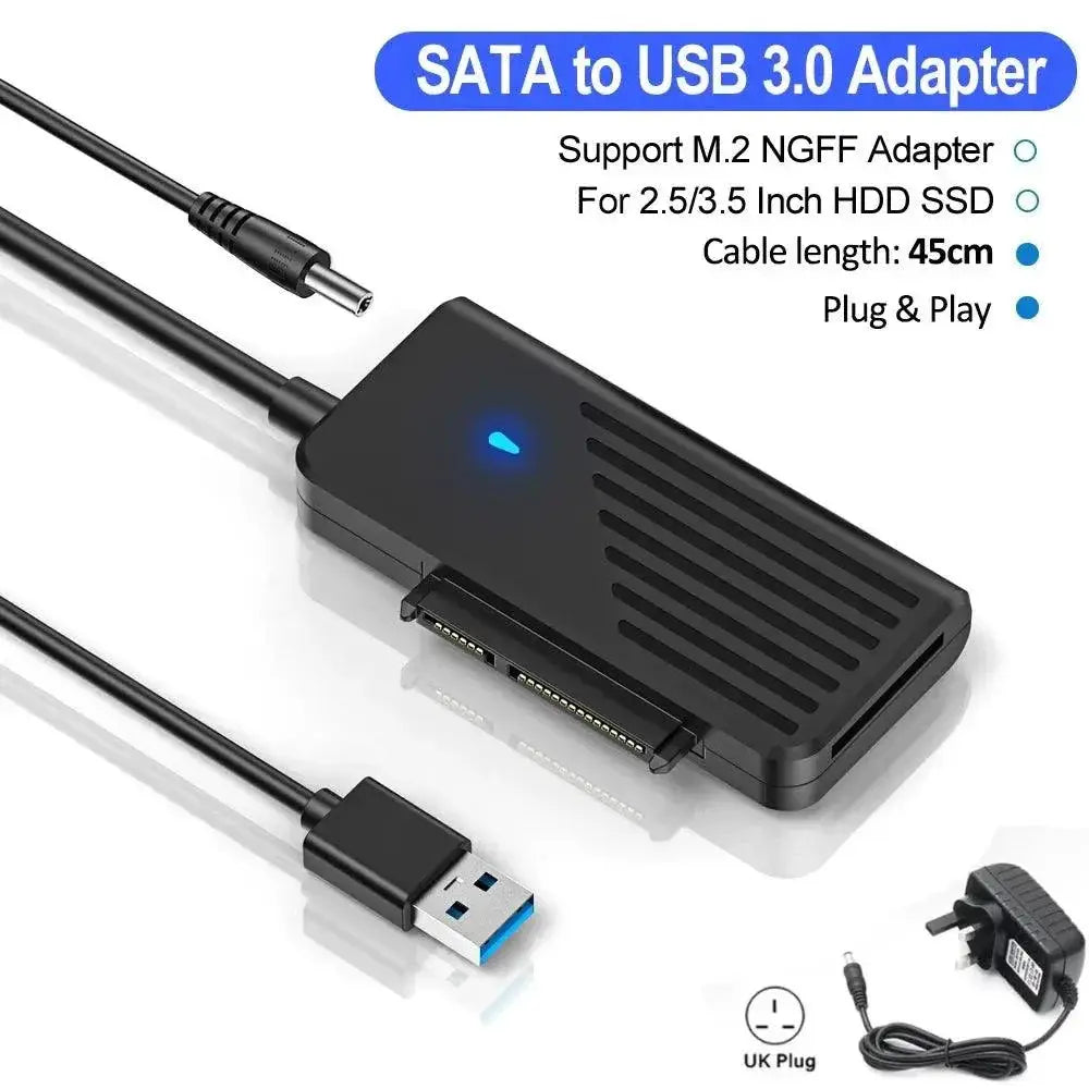 High-Speed USB to SATA Cable for IT — product view 12