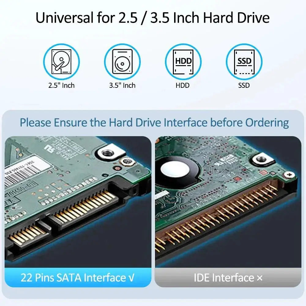 USB to SATA Adapter Cable for Fast Data Transfer Speeds