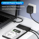 USB to SATA Adapter Cable for Fast Data Transfer Speeds