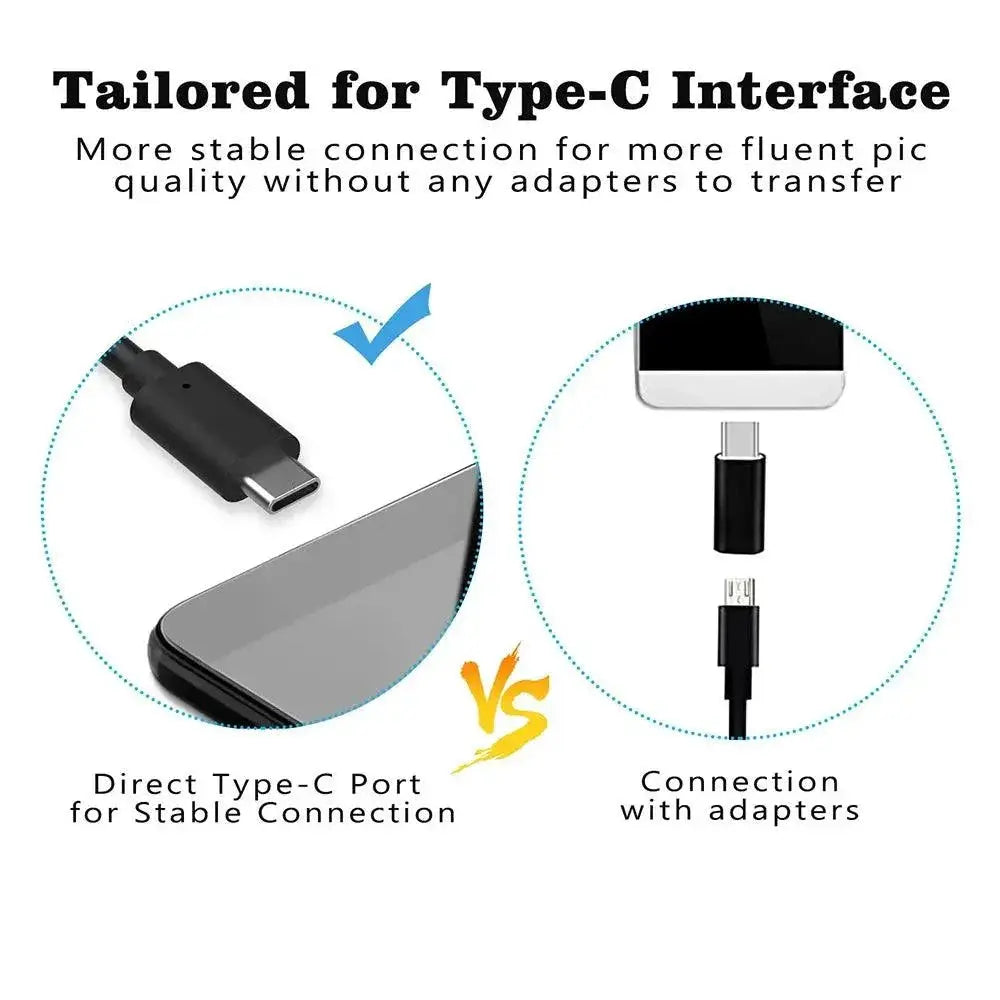 USB Type - C Endoscope Camera for Imaging and Compatibility