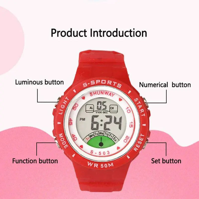 UTHAI Kids Watch Stylish Quartz Wristwatch for Youth