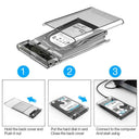 Uthai USB 3 2 HDD Case Portable Data Storage Enclosure