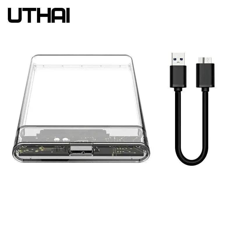 Uthai USB 3 2 HDD Case Portable Data Storage Enclosure