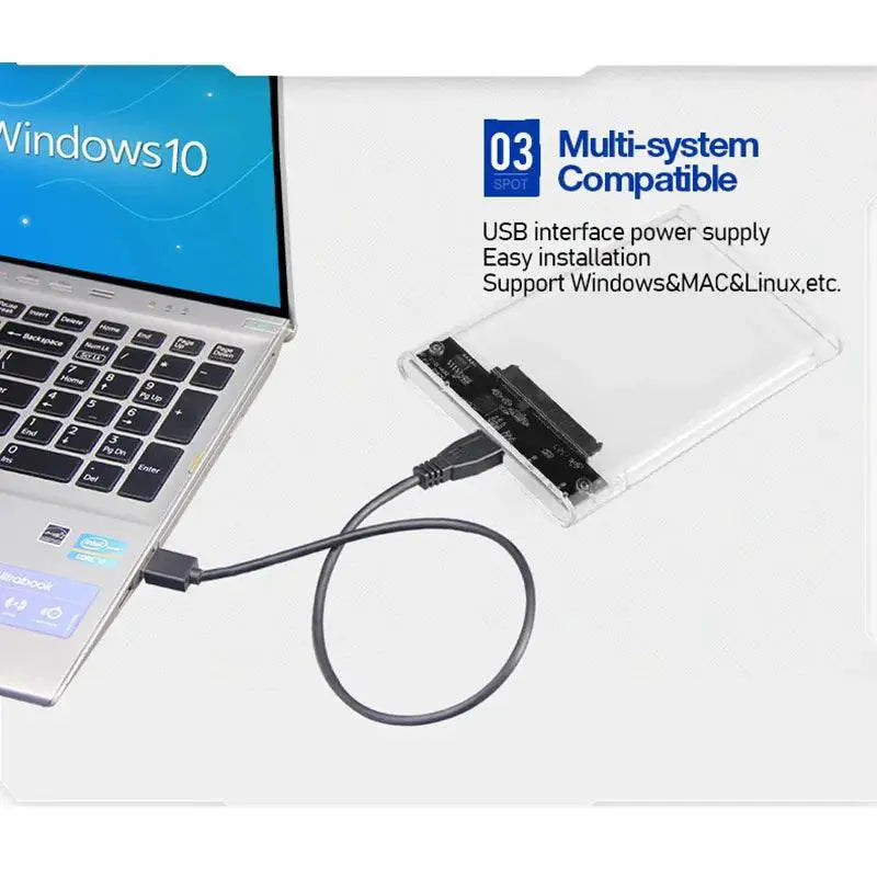 Uthai USB 3 2 HDD Case Portable Data Storage Enclosure