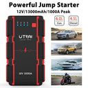 UTRAI 1000A Portable Car Battery Jump Starter Power Bank