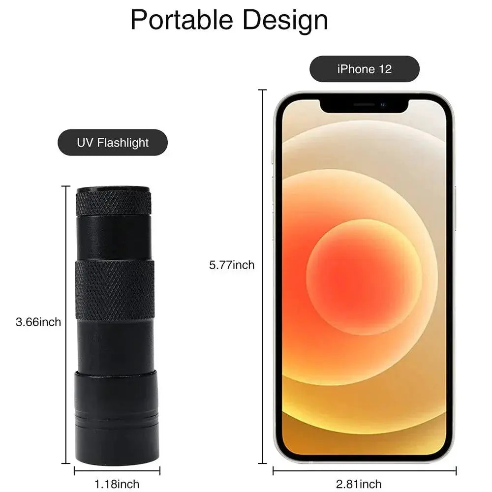 UV Blacklight Flashlight for Hidden Pet Urine - OurLum.com