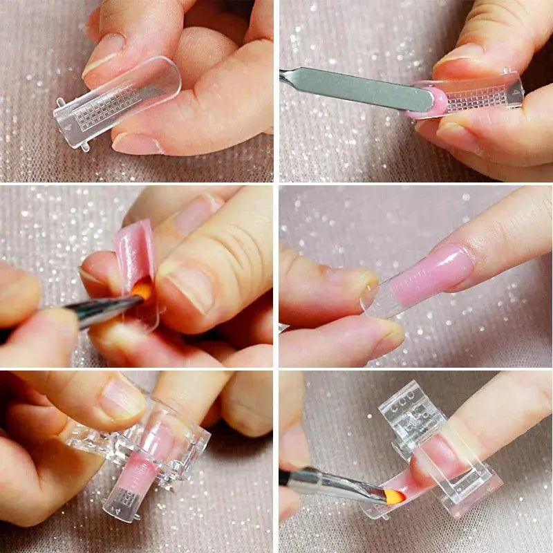 UV Gel Nail Extension Kit Precision Nail Art Essentials Set