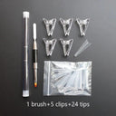 UV Gel Nail Extension Kit: Precision Nail Art Essentials Set