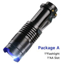 UV LED Blacklight Portable Violet Light Detector Torch 395nm