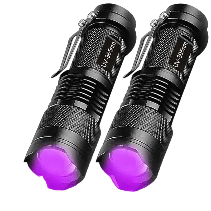 UV LED Mini Zoomable Inspection Torch for Pet Stains - OurLum.com