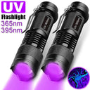 UV LED Mini Zoomable Inspection Torch for Pet Stains
