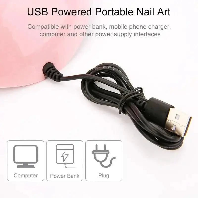 UV LED Nail Dryer Fast Drying Professional Lamp For Home Use